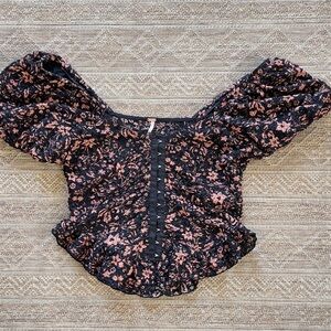 Free People flounce top S
